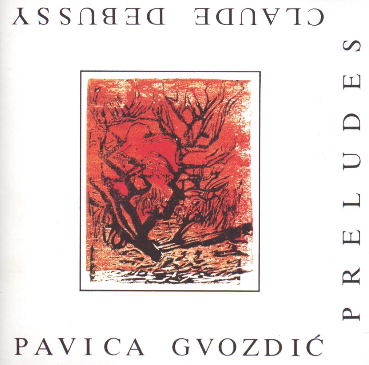 DEBUSSY - PRELUDIJI by Pavica Gvozdić album cover
