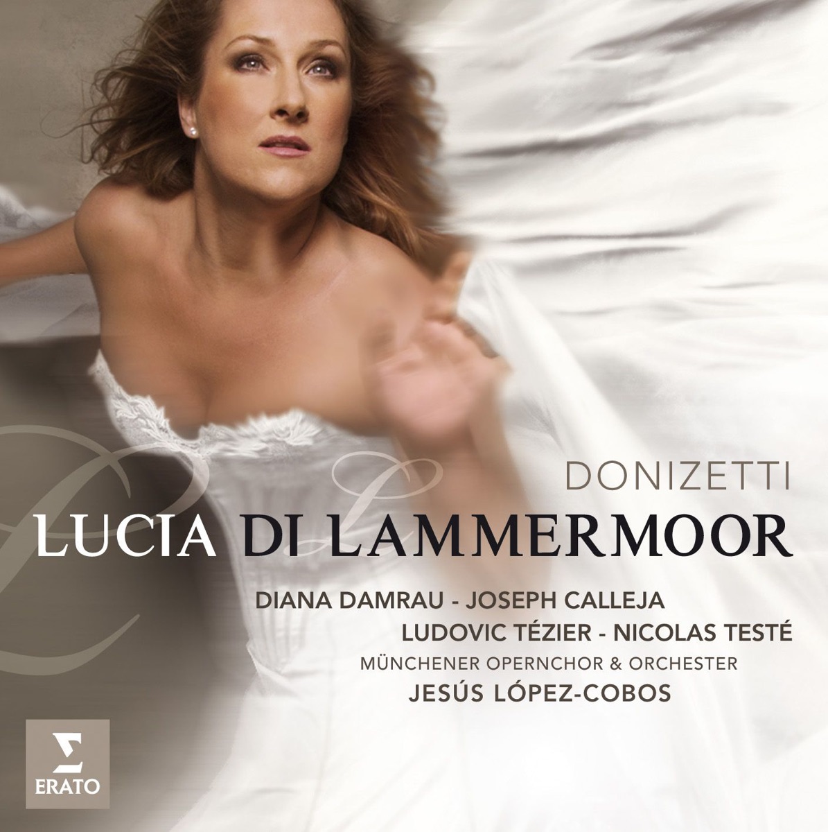 Donizetti: Lucia di Lammermoor by Diana Damrau album cover