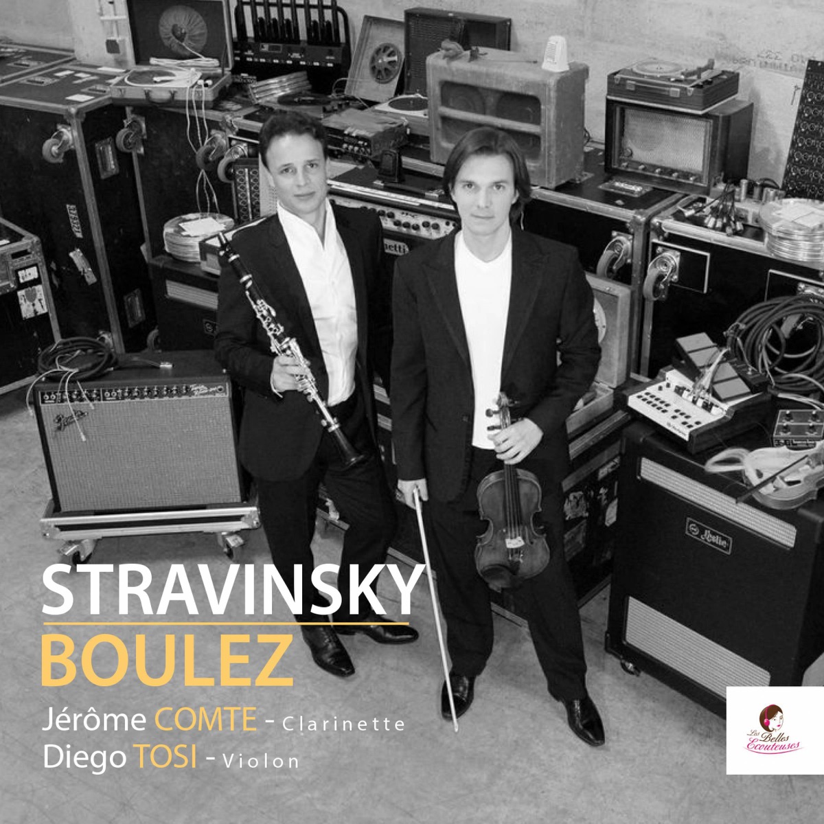 Stravinsky - Boulez by Jérôme Comte & Diego Tosi album cover