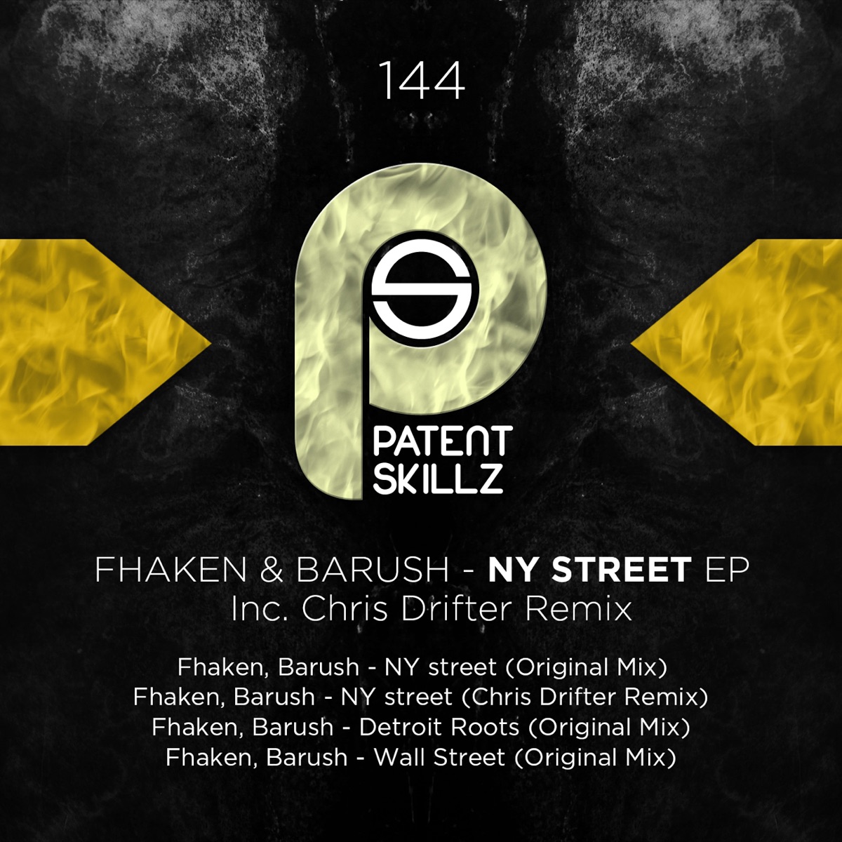 NY street EP by Fhaken, Barush & Chris Drifter album cover