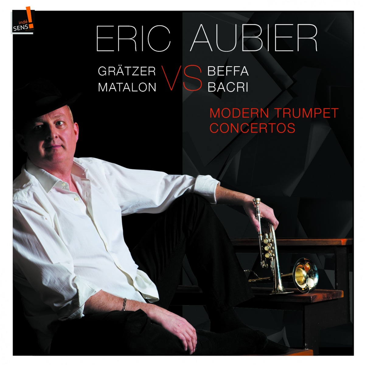 Modern Trumpet Concertos by Eric Aubier album cover
