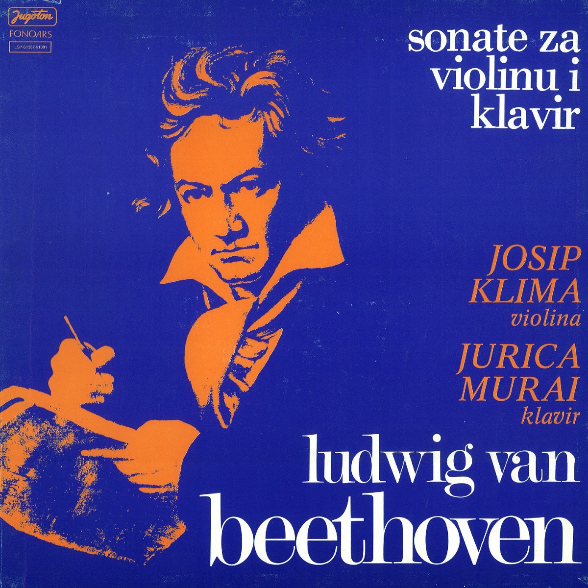 SONATE ZA VIOLINU I KLAVIR by Josip Klima & Jurica Murai album cover