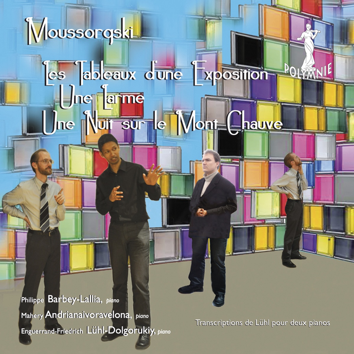 Mussorgsky: Transcriptions de Lühl pour deux pianos by Philippe Barbey-Lallia, Mahery Andrianaivoravelona & Enguerrand-Friedrich Lühl-Dolgorukiy album cover