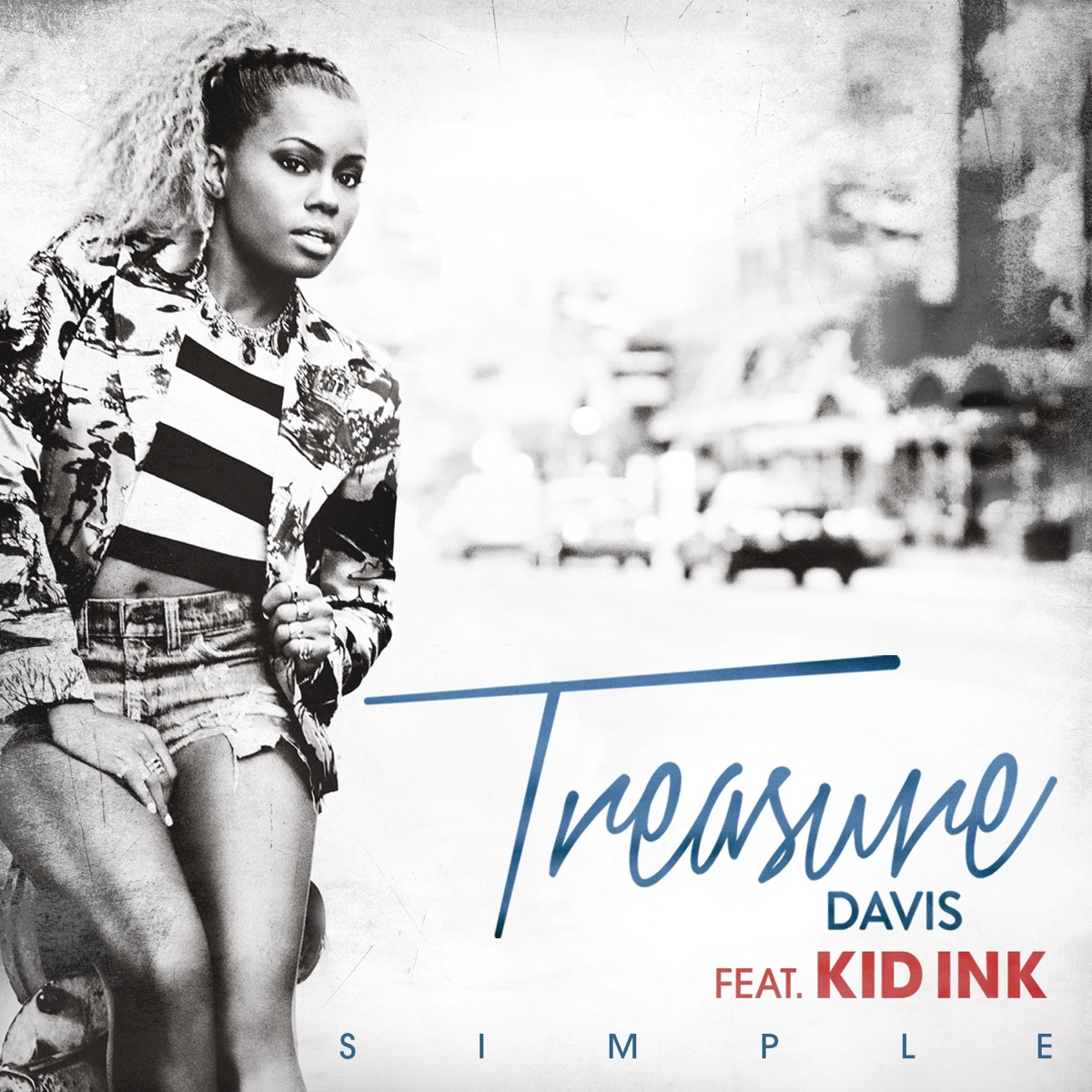 Simple (feat. Kid Ink) - Single by Treasure Davis album cover
