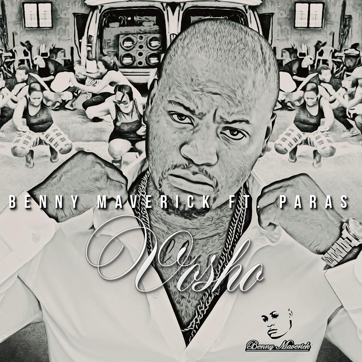 Vosho (feat. Paras) - Single by Benny Maverick album cover