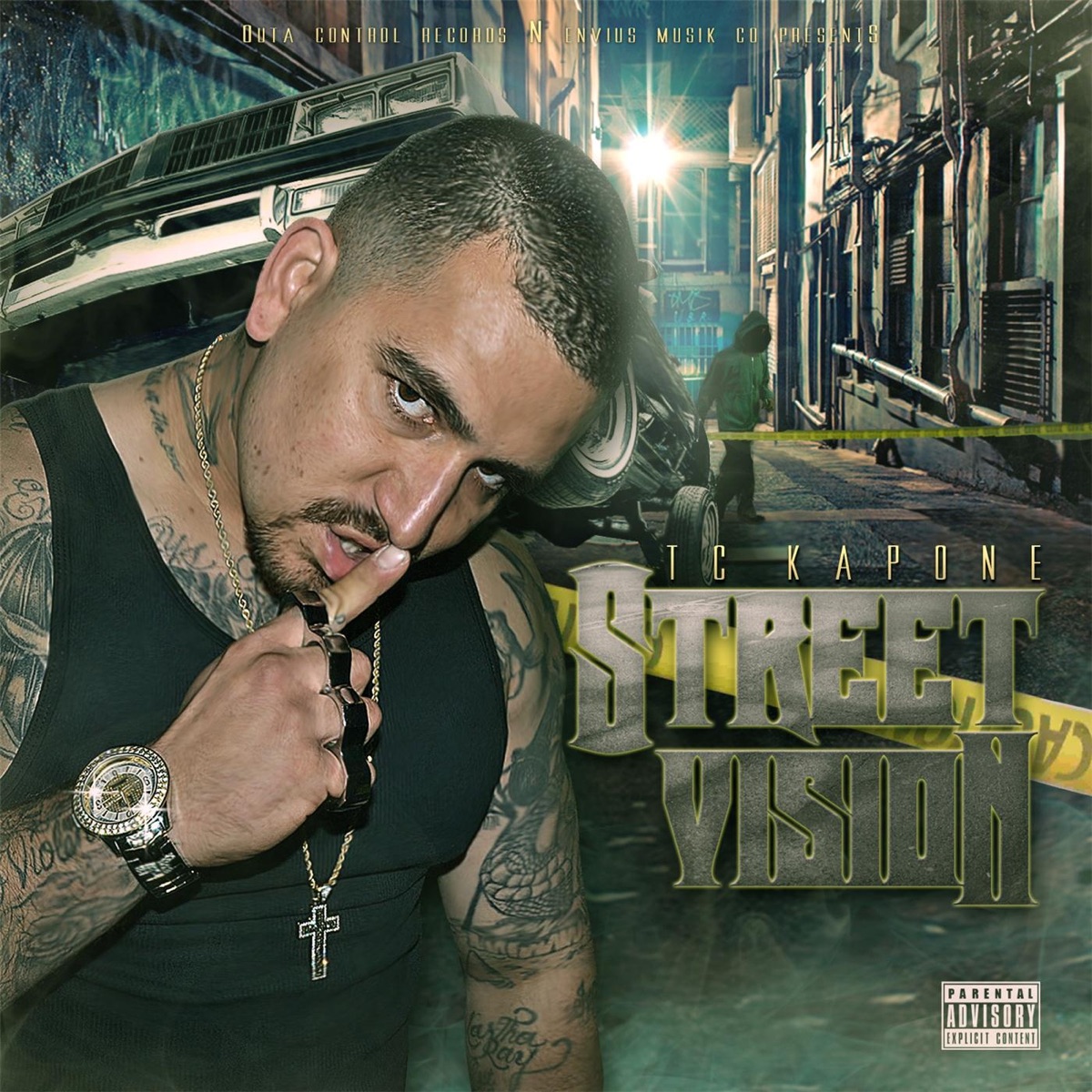 Street Vision by Tc Kapone album cover