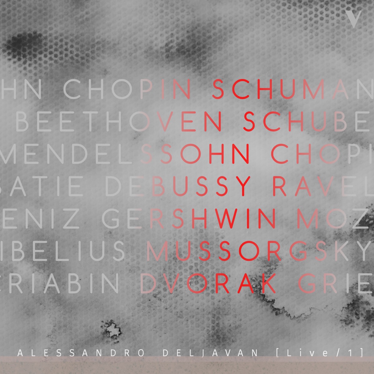 Piano Favourites, Vol. 1: Mozart, Beethoven, Schubert, Chopin & Mendelssohn (Live) by Alessandro Deljavan album cover
