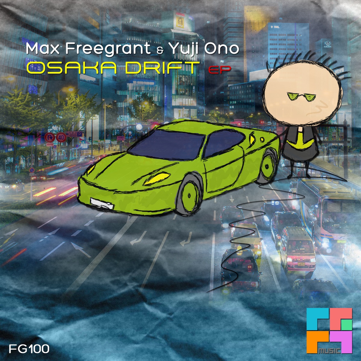 Osaka Drift - Single by Max Freegrant & Yuji Ono album cover