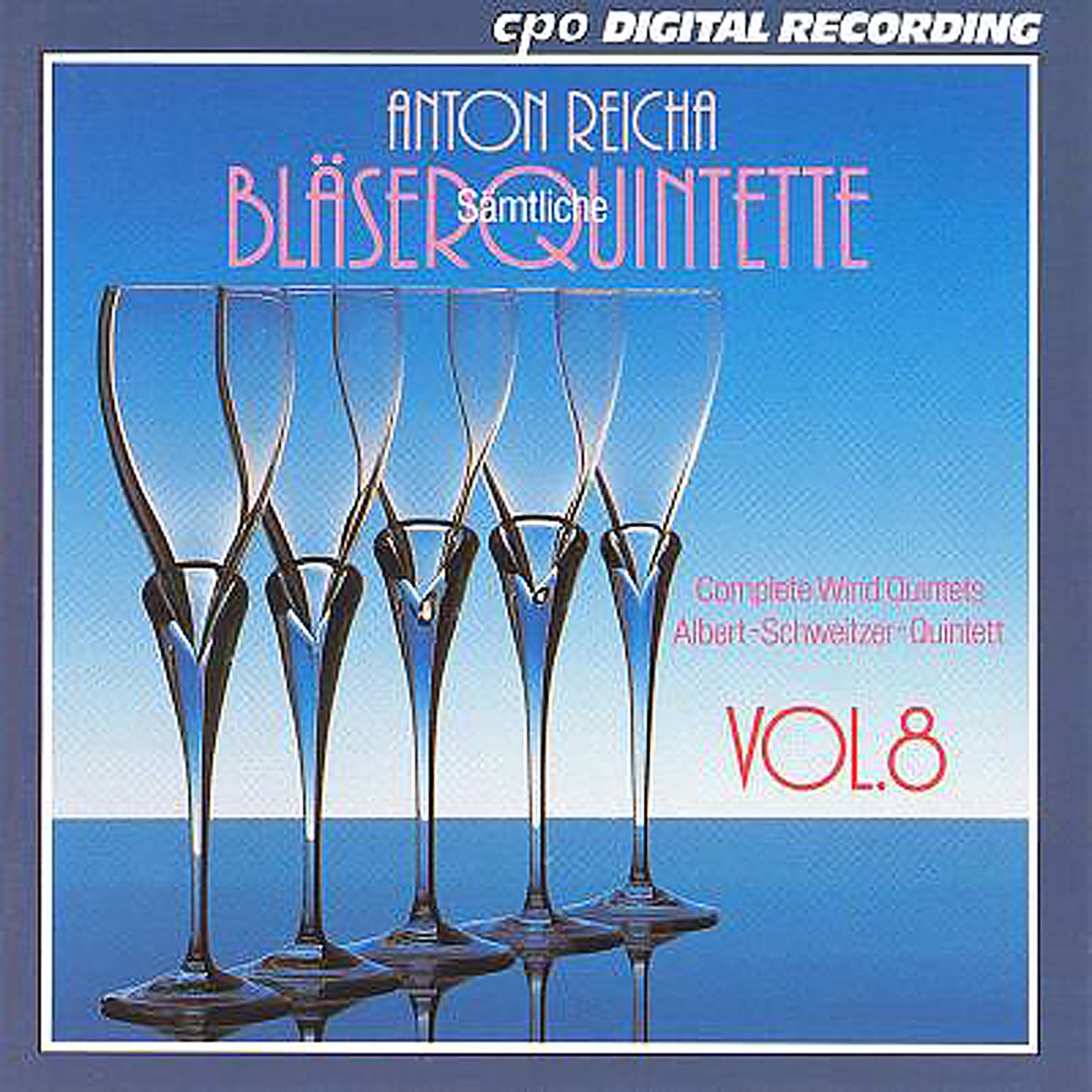 Reicha: Complete Wind Quintets, Vol. 8 by Albert Schweitzer Quintett album cover