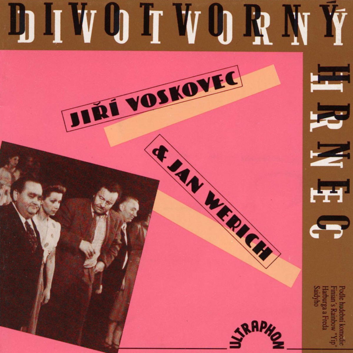 Divotvorný Hrnec (Hra) by Jan Werich, Orchestr Karla Vlacha, Rudolf Cortés, Václav Trégl, So?a ?ervená, Ljuba Hermanová, František ?erný & Zdenka Ptá?ková album cover