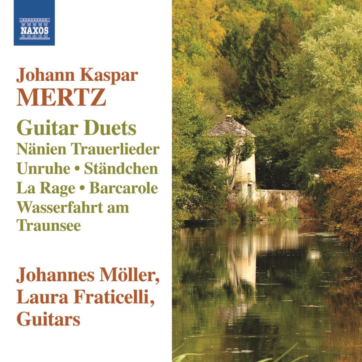 Mertz: Guitar Duets by Johannes Möller & Laura Fraticelli album cover