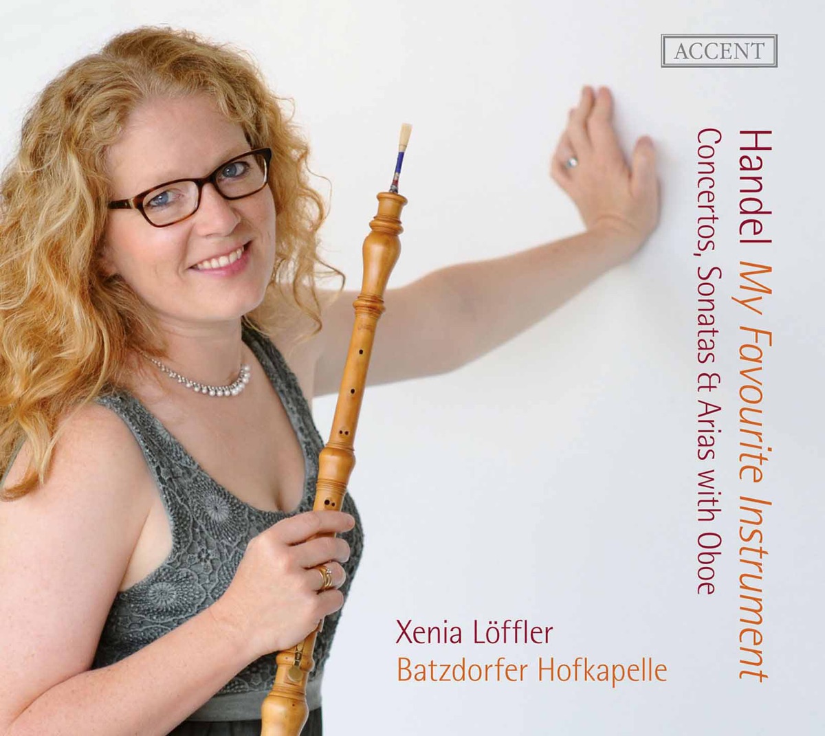 Handel: My Favourite Instrument – Concertos, Sonatas & Arias with Oboe by Xenia Löffler & Batzdorfer Hofkapelle album cover
