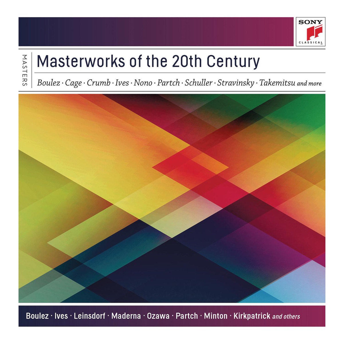 Masterworks of the 20th Century by Various Artists album cover