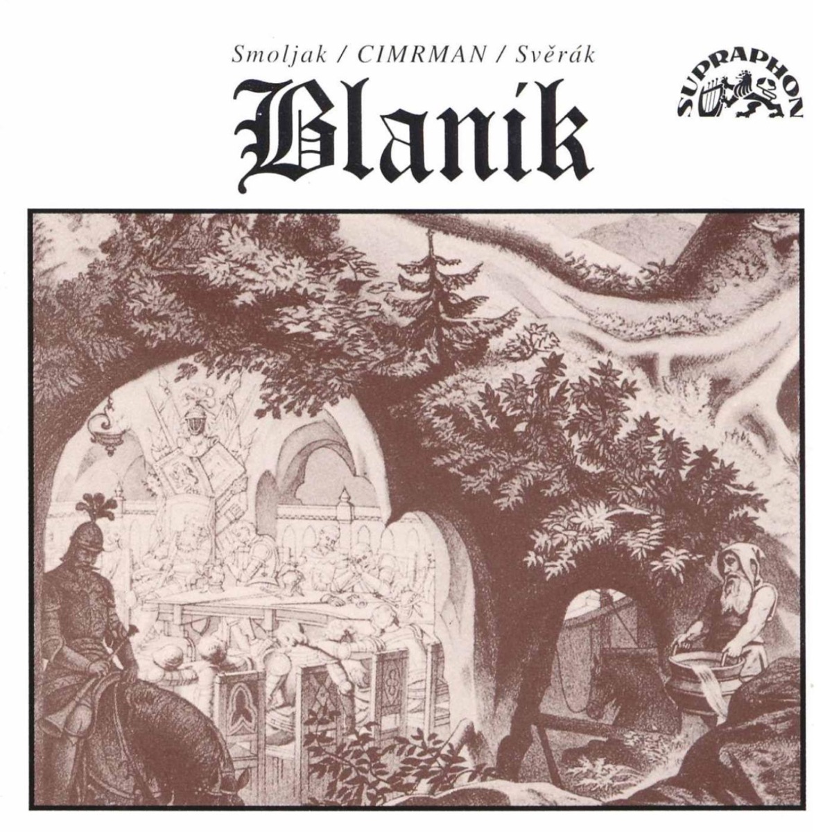 Blaník by Ladislav Smoljak, Jan Kašpar, Pavel Vondruška, Genadij Rumlena, Bo?ivoj Penc, Miloň Čepelka, Jan Hrab?ta & Zdeněk Svěrák album cover