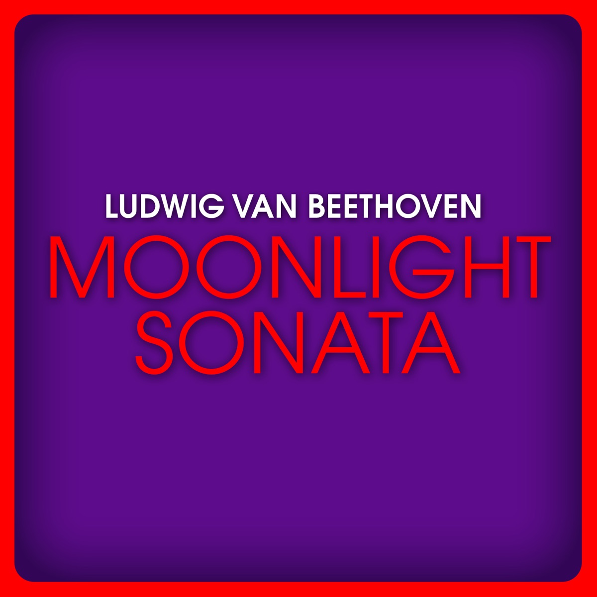 Beethoven: Moonlight Sonata - Single by Evelyne Dubourg & Istvan Szekely album cover