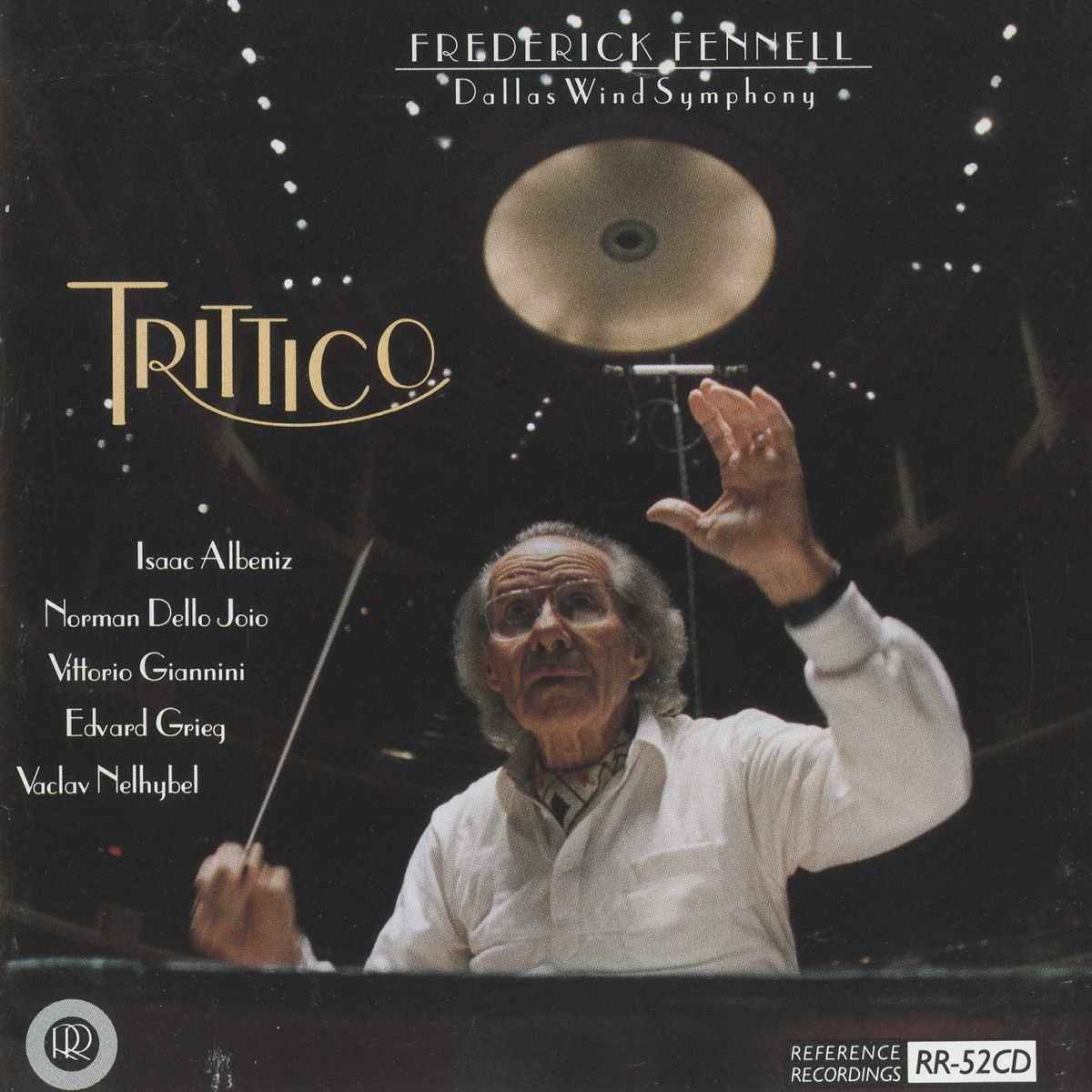 Trittico by Dallas Wind Symphony & Frederick Fennell album cover