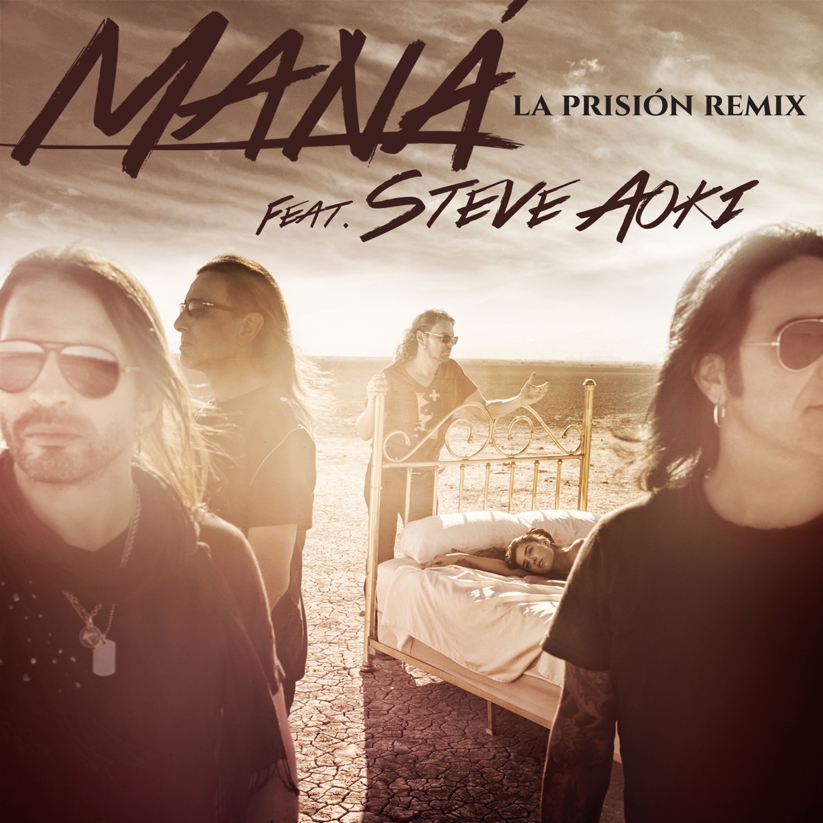 La prisión (feat. Steve Aoki) [Remix] - Single by Maná album cover