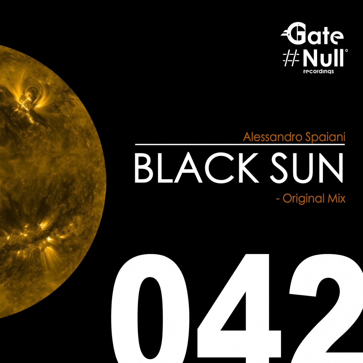 Black Sun - Single by Alessandro Spaiani album cover