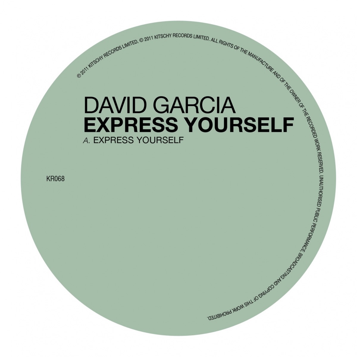 Express Yourself - Single by David G album cover