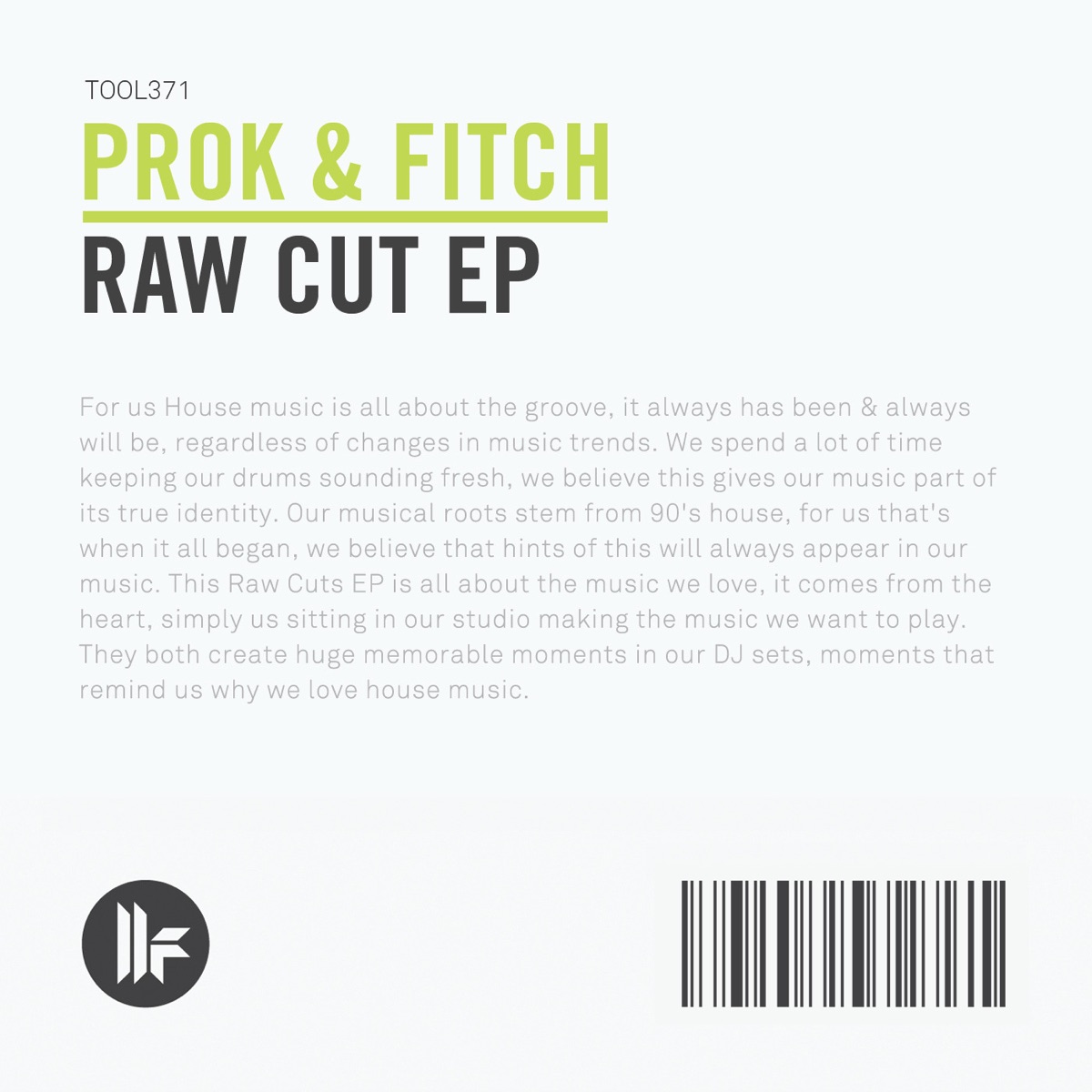 Raw Cut - Single by Prok & Fitch album cover