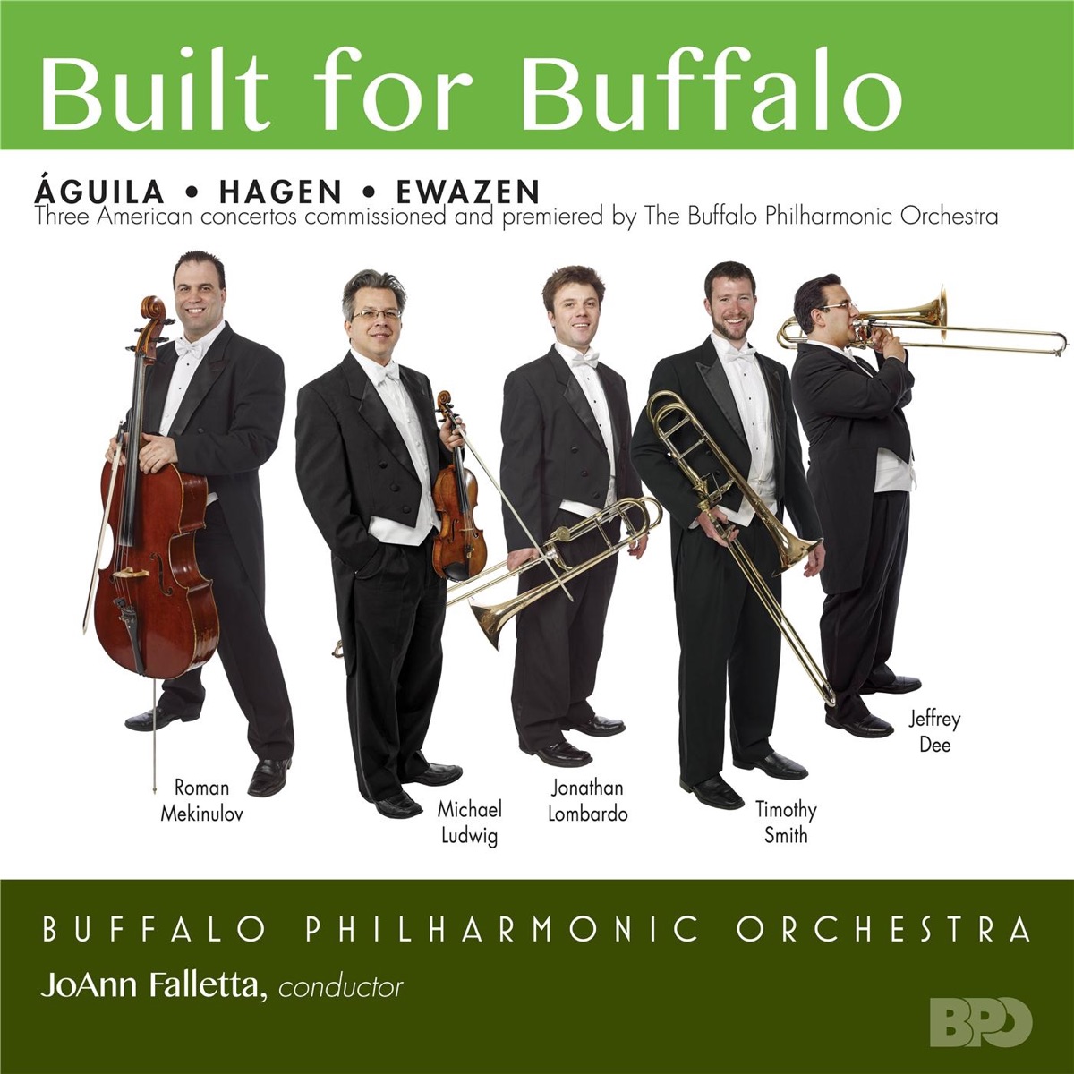 Built for Buffalo by Buffalo Philharmonic Orchestra & JoAnn Falletta album cover