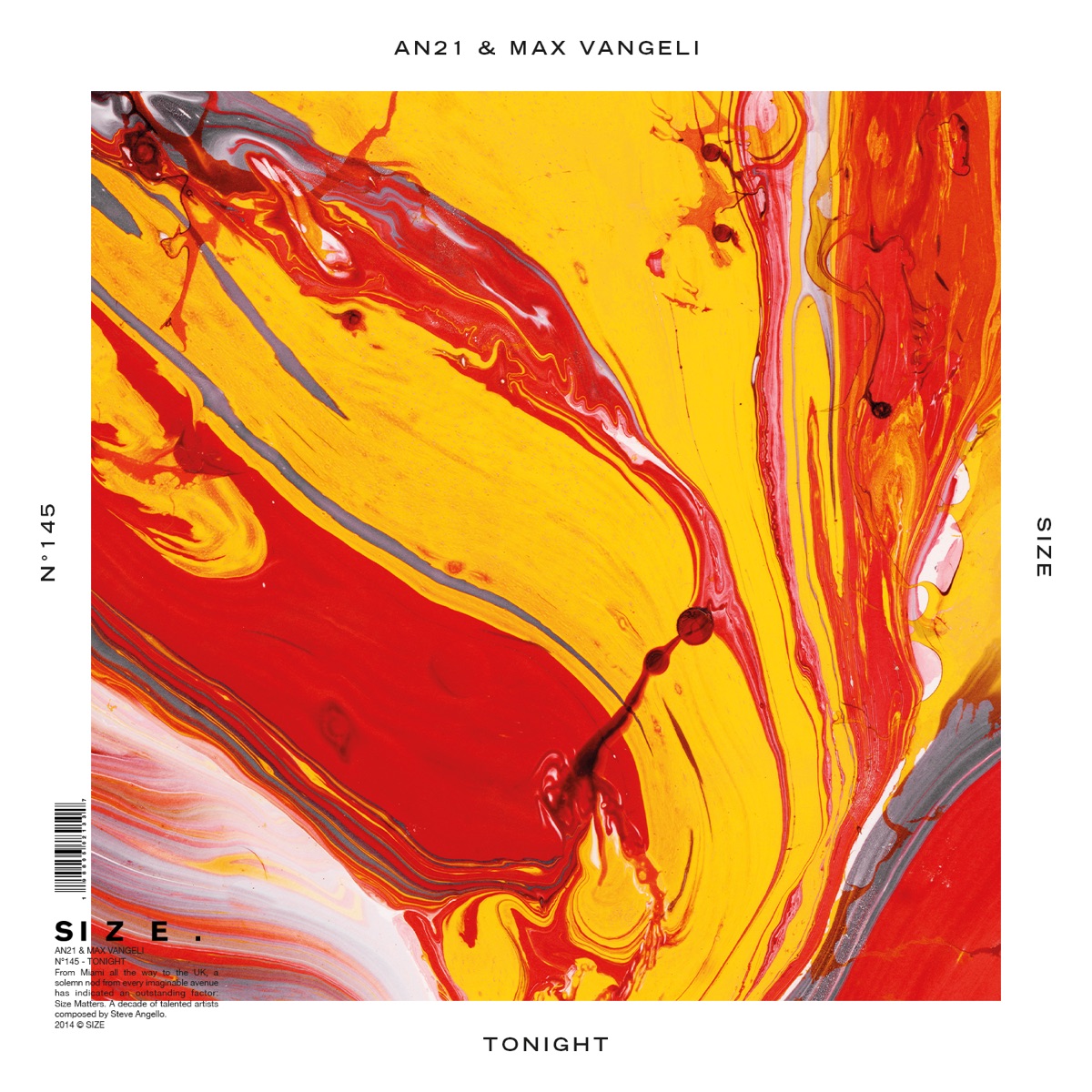 Tonight - Single by AN21 & Max Vangeli album cover