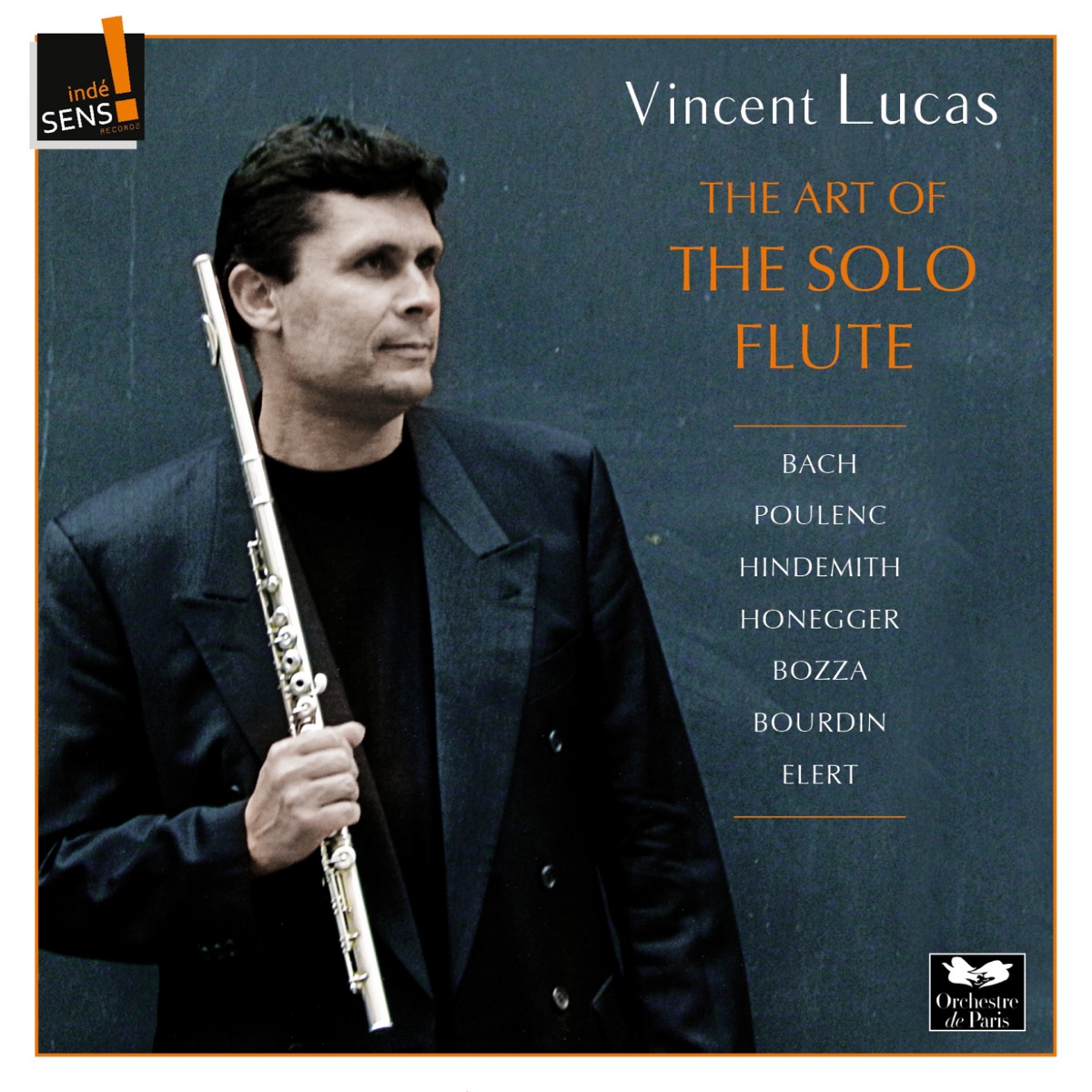 The Art of the Solo Flute: Vincent Lucas by Vincent Lucas album cover