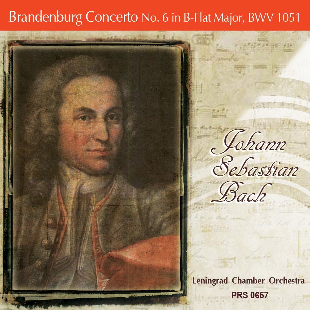 Bach: Brandenburg Concerto No. 6 in B-Flat Major, BWV 1051 - Single by Lazar Gozman & Leningrad Chamber Orchestra album cover