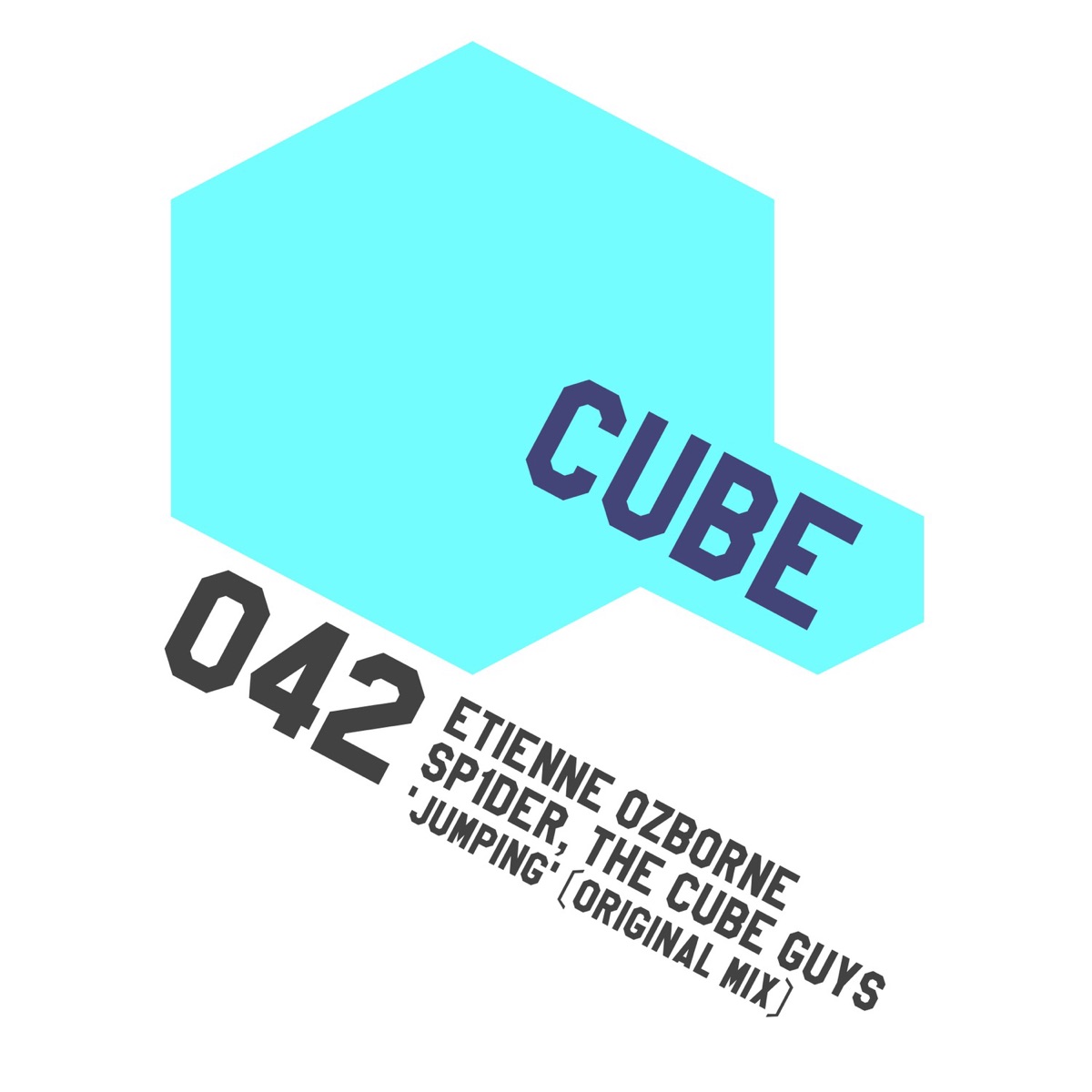 Jumping - Single by Etienne Ozborne, Sp1DeR & The Cube Guys album cover