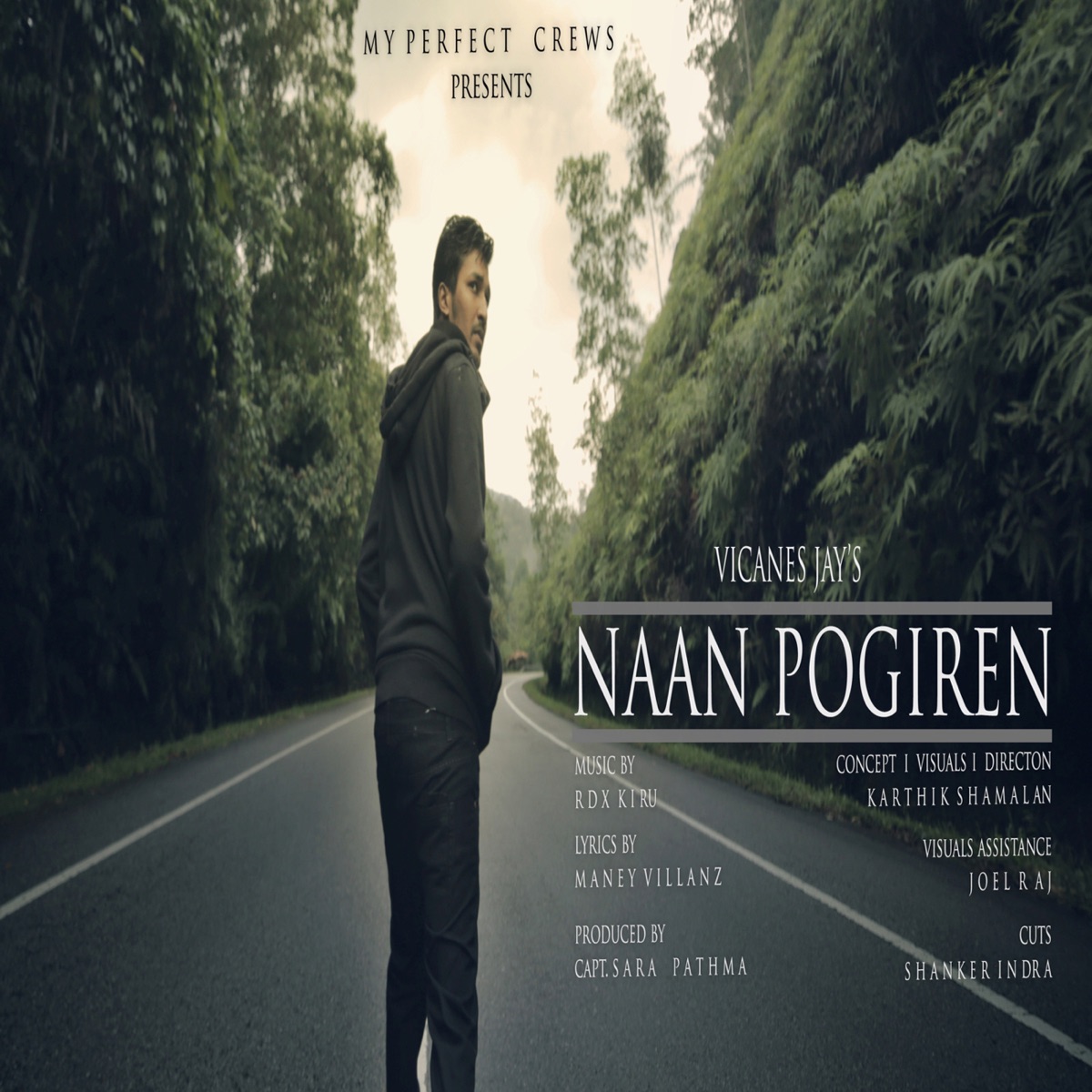 Naan Pogiren (Single) by Vicanes Jay album cover