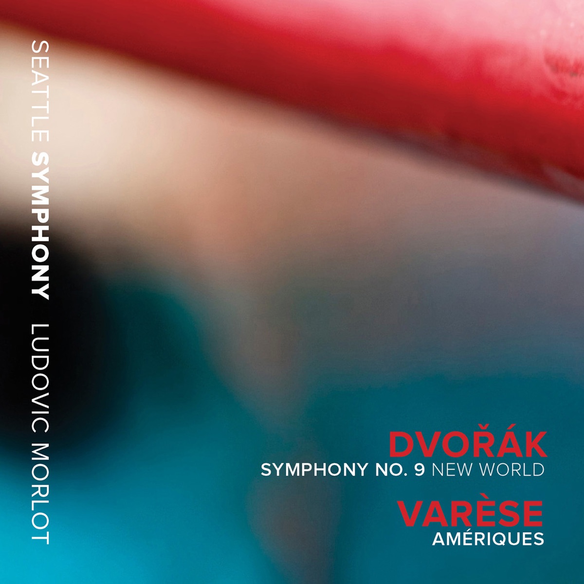 Dvořák: Symphony No. 9 "New World" - Varèse: Amériques by Seattle Symphony & Ludovic Morlot album cover