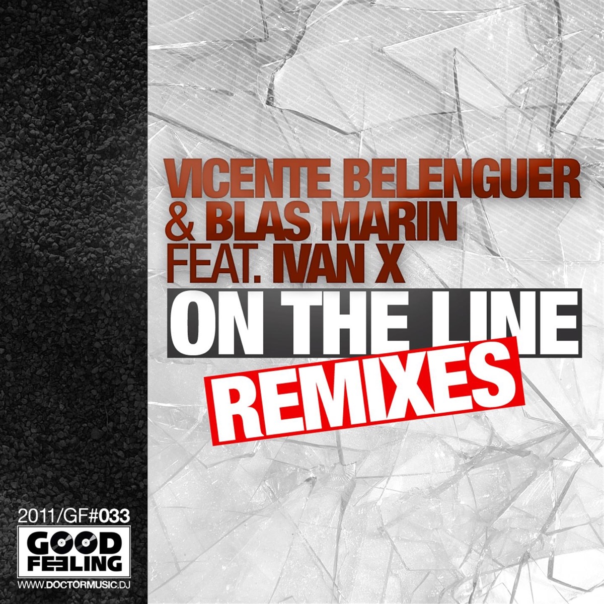 On the Line Remixes (feat. Ivan X) - Single by Vicente Belenguer & Blas Marin album cover