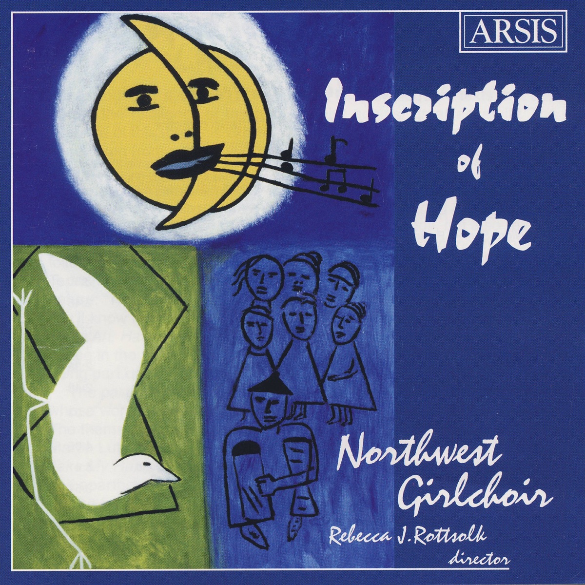 Inscription of Hope by Northwest Girlchoir & Rebecca Rottsolk album cover