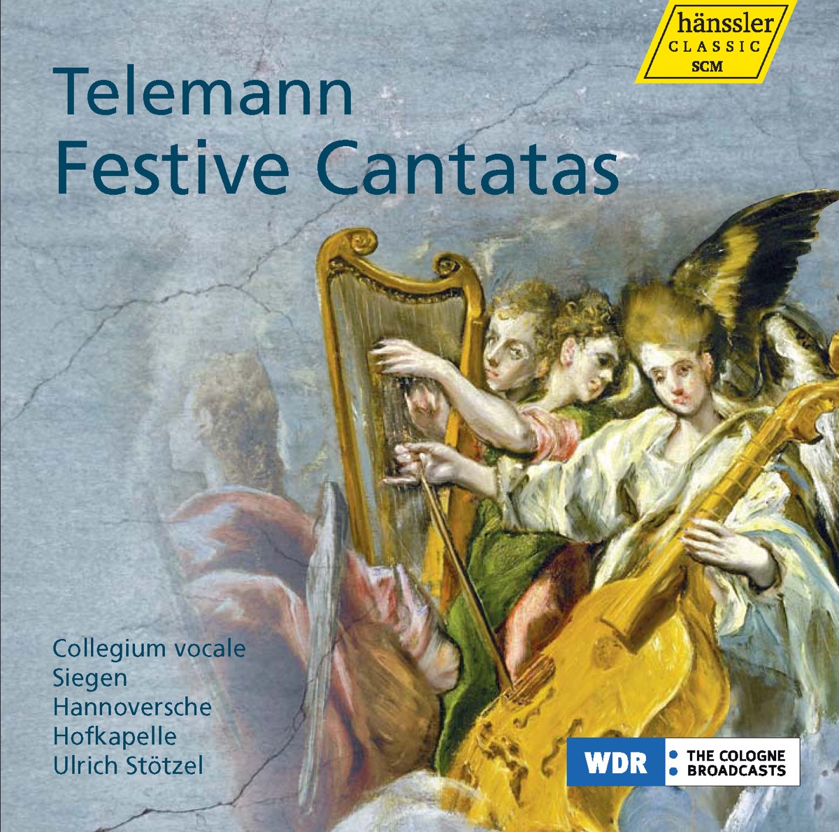 Telemann: Festive Cantatas by Collegium vocale Siegen, Hannoversche Hofkapelle & Ulrich Stotzel album cover
