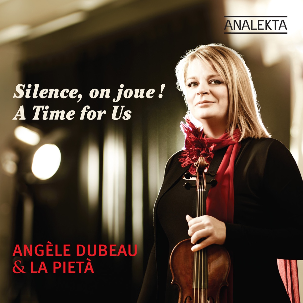 A Time for Us (Silence, on joue!) by Angèle Dubeau & La Pietà album cover
