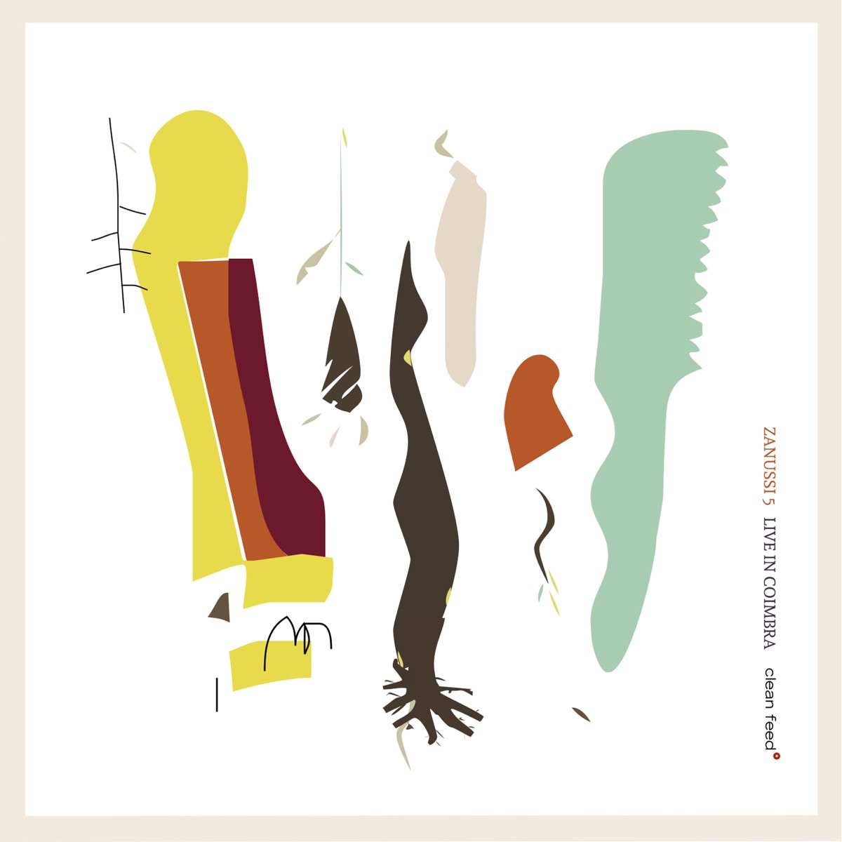 Live in Coimbra (feat. Kjetil Møster, Jørgen Mathisen, Eirik Hegdal, Gard Nilssen & Per Zanussi) by Zanussi 5 album cover