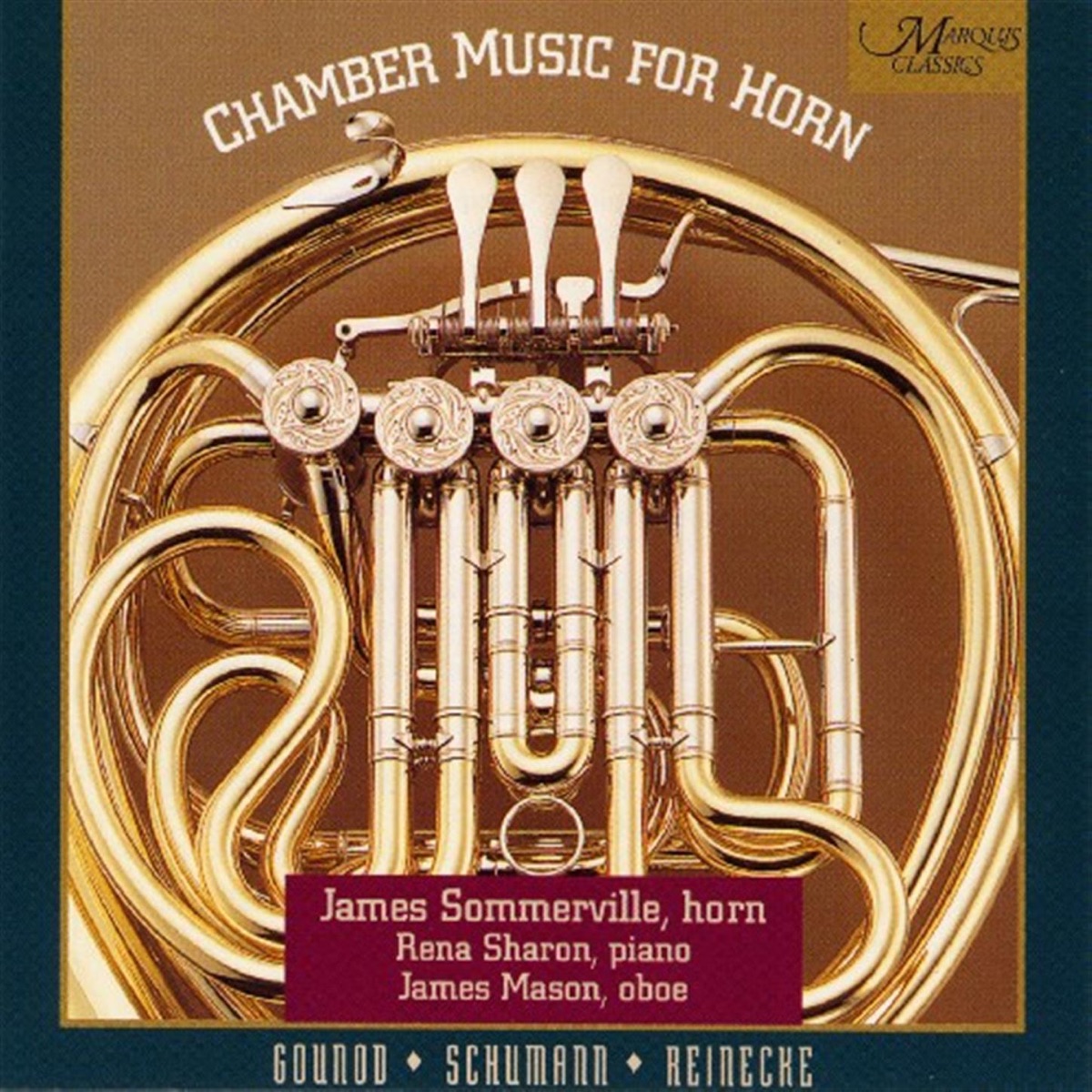 Chamber Music for Horn by James Mason, James Sommerville & Rena Sharon album cover