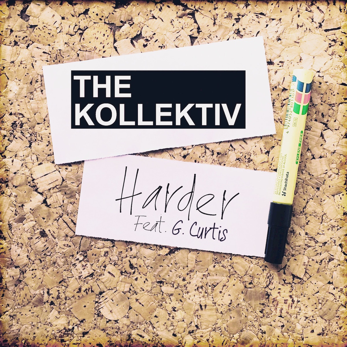 Harder (feat. G. Curtis) - Single by The Kollektiv album cover