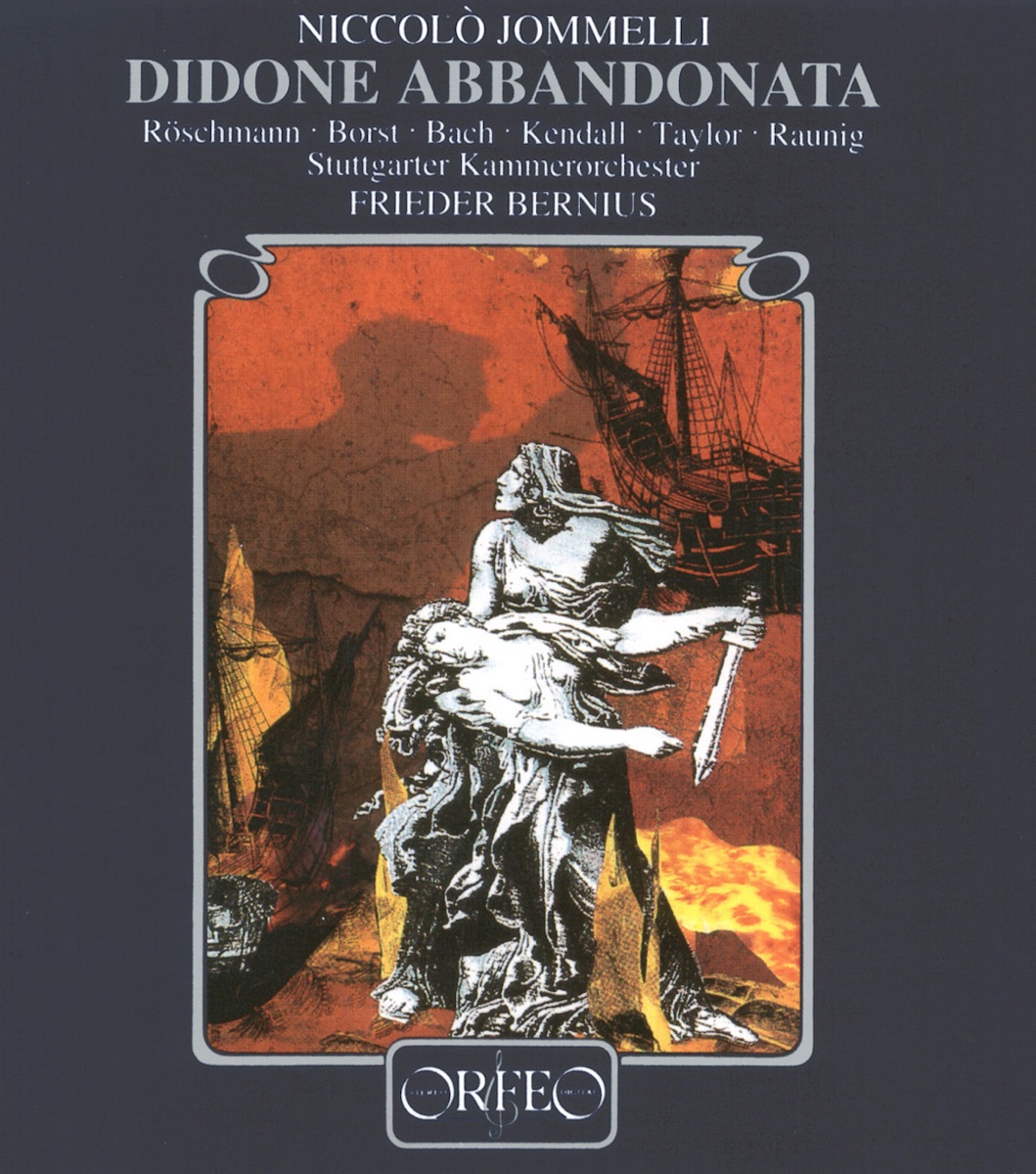 Jommelli: Didone abbandonata (3rd Version) by Dorothea Roschmann, Martina Borst, Mechthild Bach, William Kendall, Stuttgart Chamber Orchestra & Frieder Bernius album cover