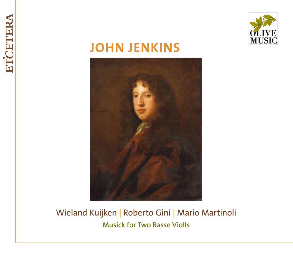 Jenkins: Musick for Two Basse Violls by Roberto Gini, Wieland Kuijken & Mario Martinoli album cover