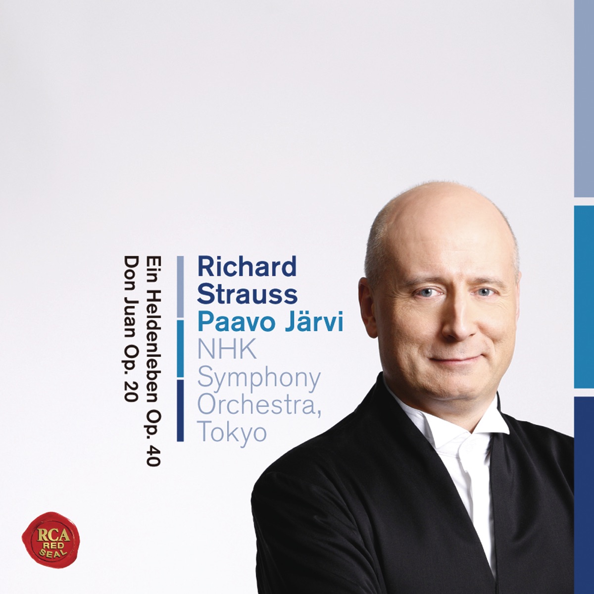 R. Strauss: Ein Heldenleben, Op. 40 & Don Juan, Op. 20 by Paavo Järvi & NHK Symphony Orchestra album cover