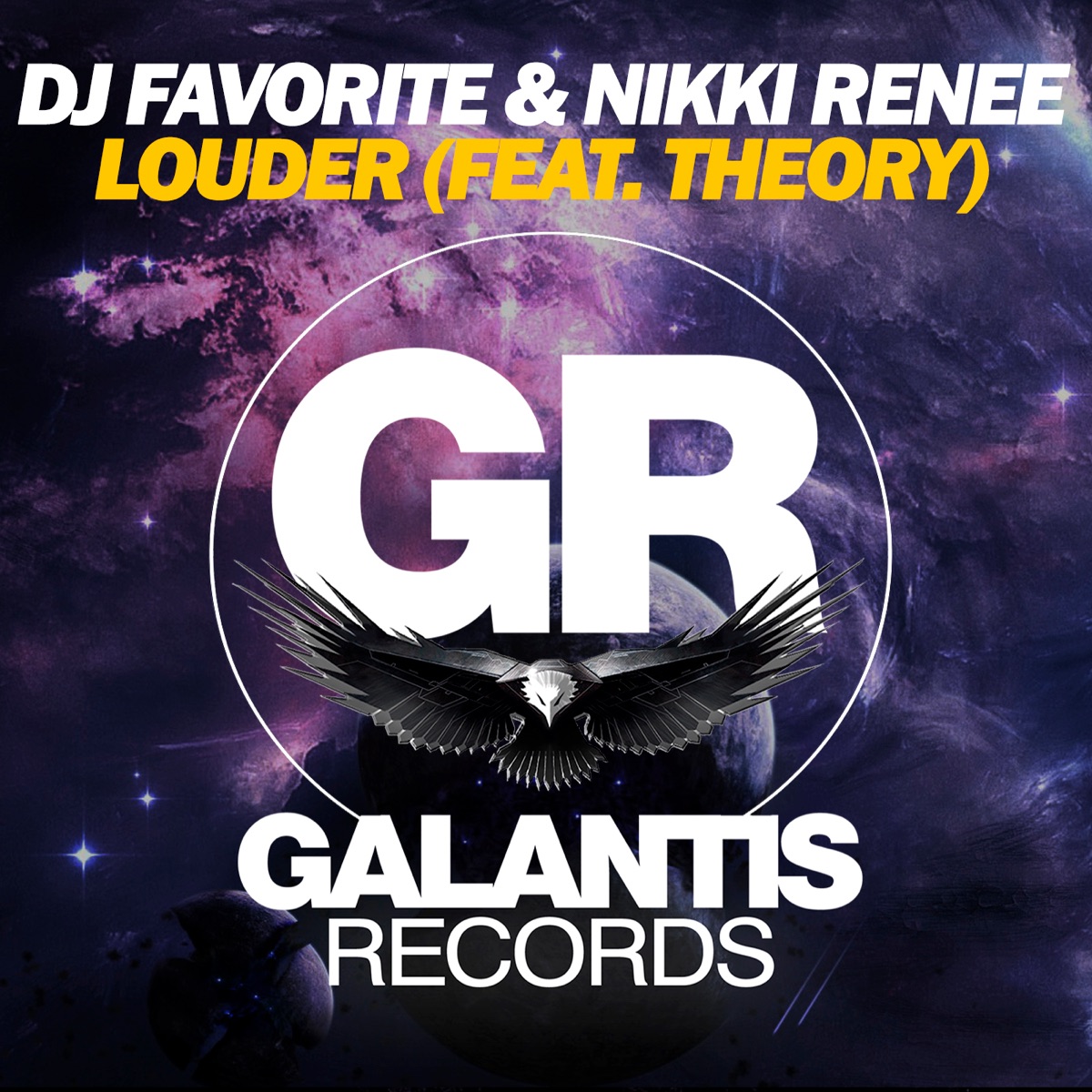 Louder (feat. Theory) - EP by DJ Favorite & Nikki Renèe album cover