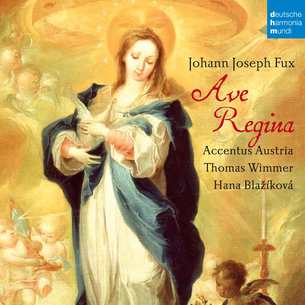 Johann Joseph Fux: Ave Regina by Accentus Austria album cover