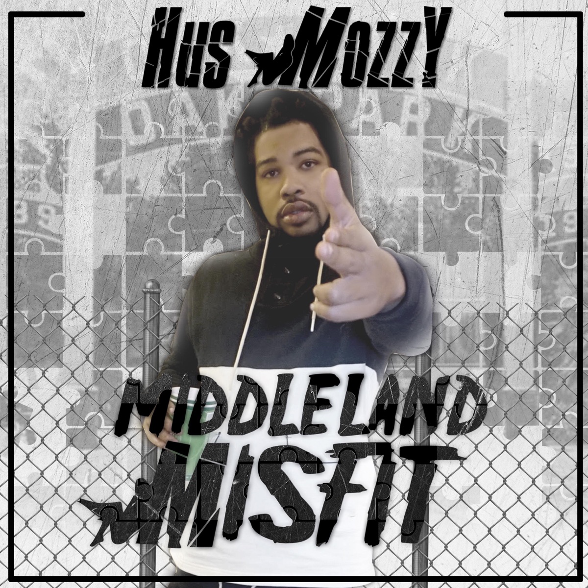 Middleland Misfit by Hus Mozzy album cover
