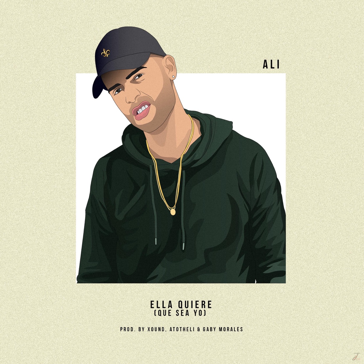 Ella Quiere Que Sea Yo - Single by Ali album cover