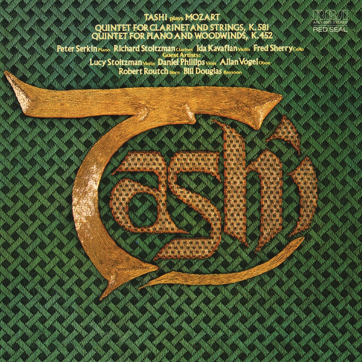 Mozart: Quintets, K. 581 & 452 by Tashi album cover