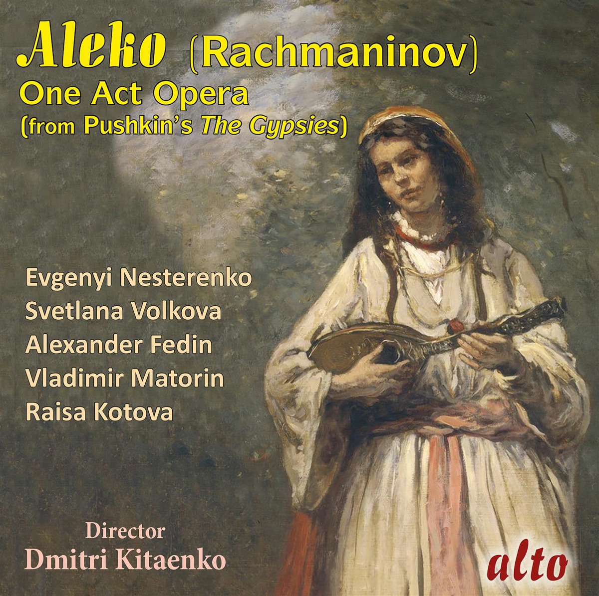 Rachmaninoff: Aleko by Evgeni Nesterenko, Moscow Philharmonic Symphony Orchestra & Dmitri Kitayenko album cover