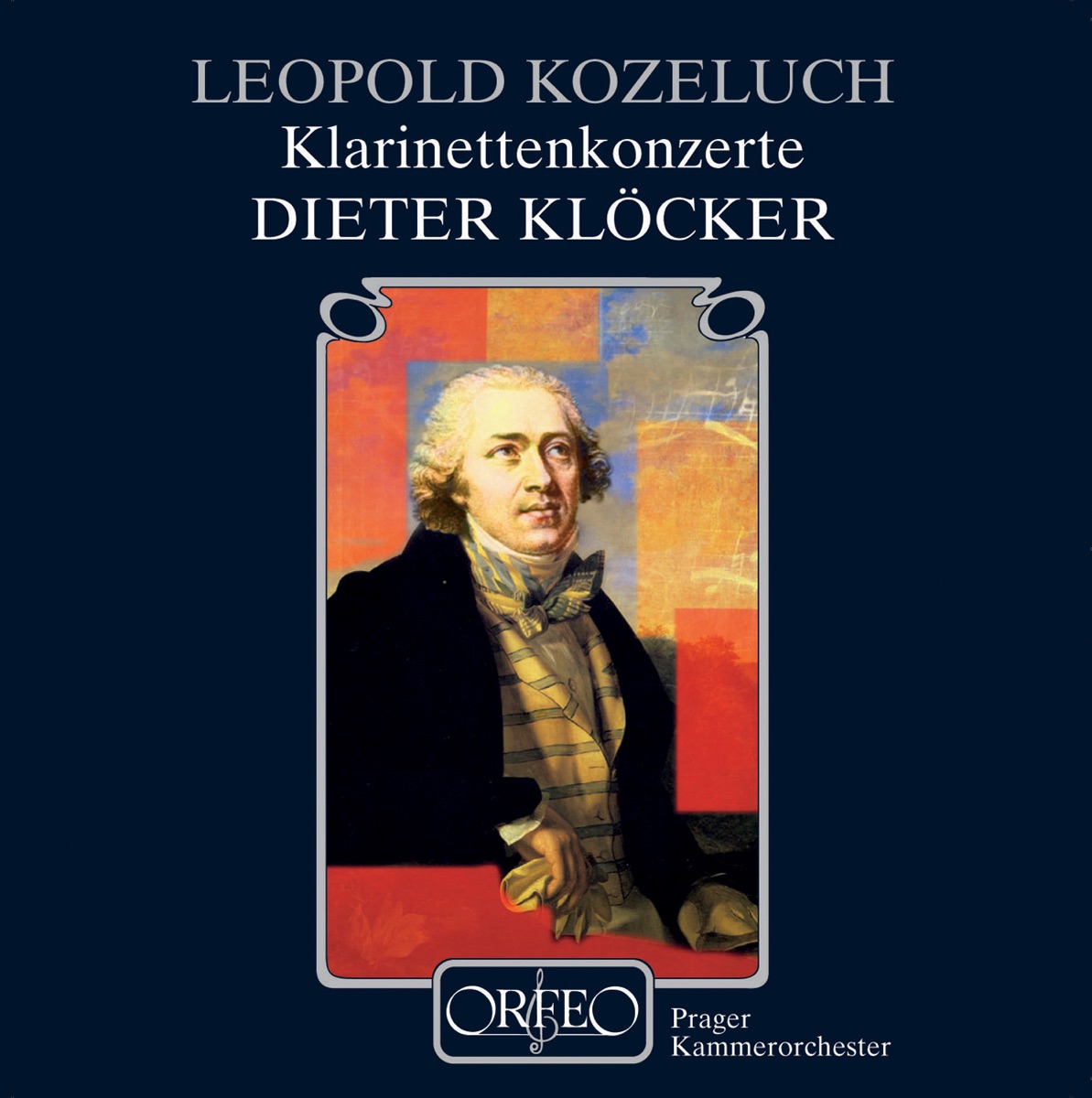 Koželuch: Klarinttenkonzerte by Milan Lajcik, Prager Kammerorchester & Dieter Klöcker album cover