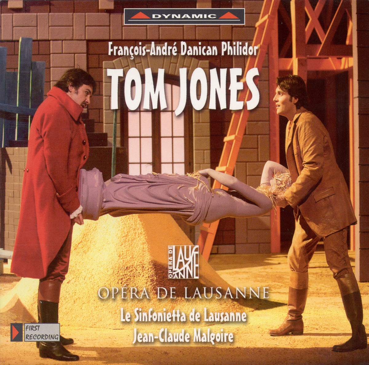 Philidor: Tom Jones by Sophie Marin-degor, Sebastien Droy, Sibyl Zanganelli, Marc Barrard, Le Sinfonietta de Lausanne & Jean-Claude Malgoire album cover