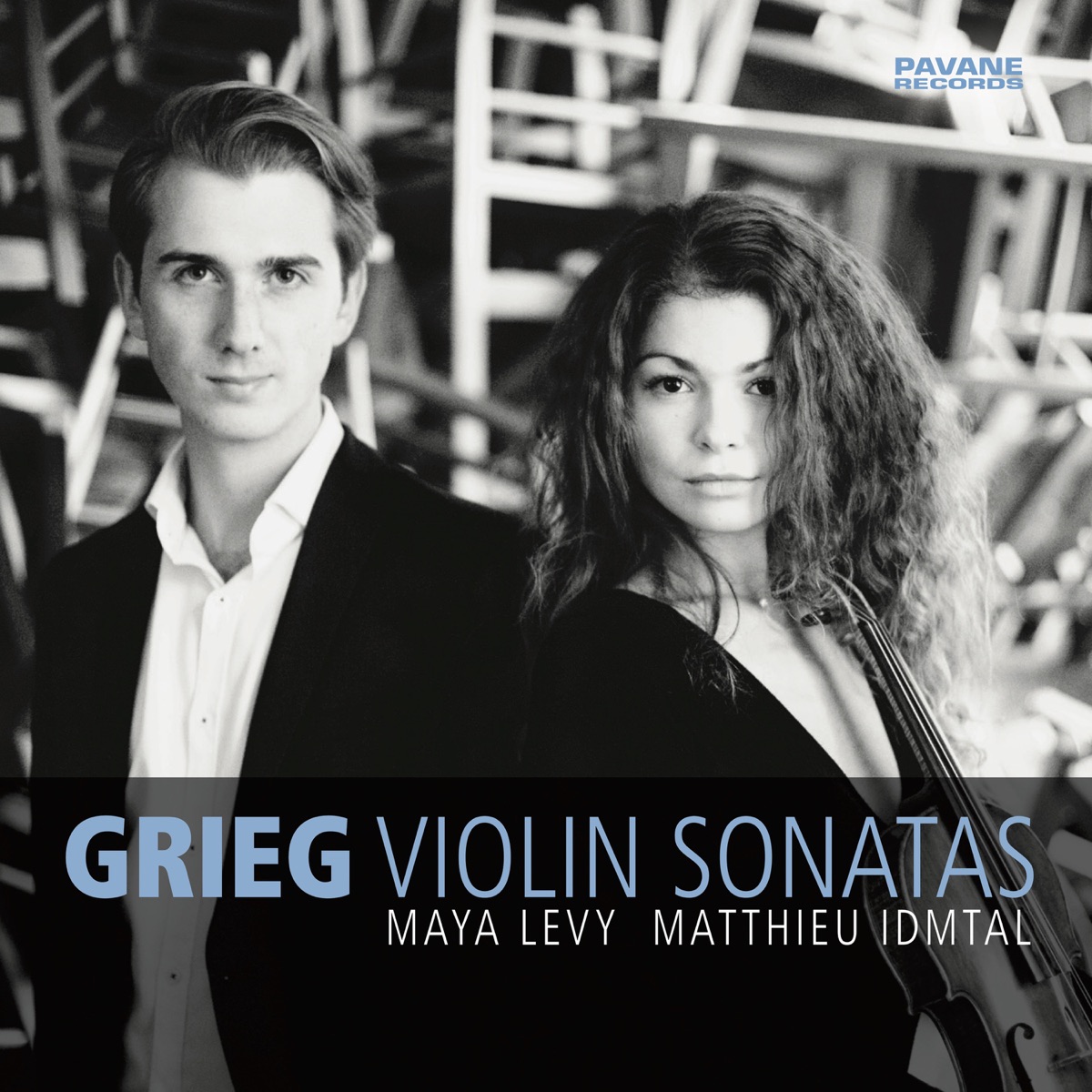 Grieg: Complete Violin Sonatas by Maya Levy & Matthieu Idmtal album cover